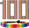 Rainbow LGBT Gay Pride Bracelet Handmade Braided Friendship String Bracelet Adjustable Lesbian Gay Pride LGBTQ Wristband Gifts